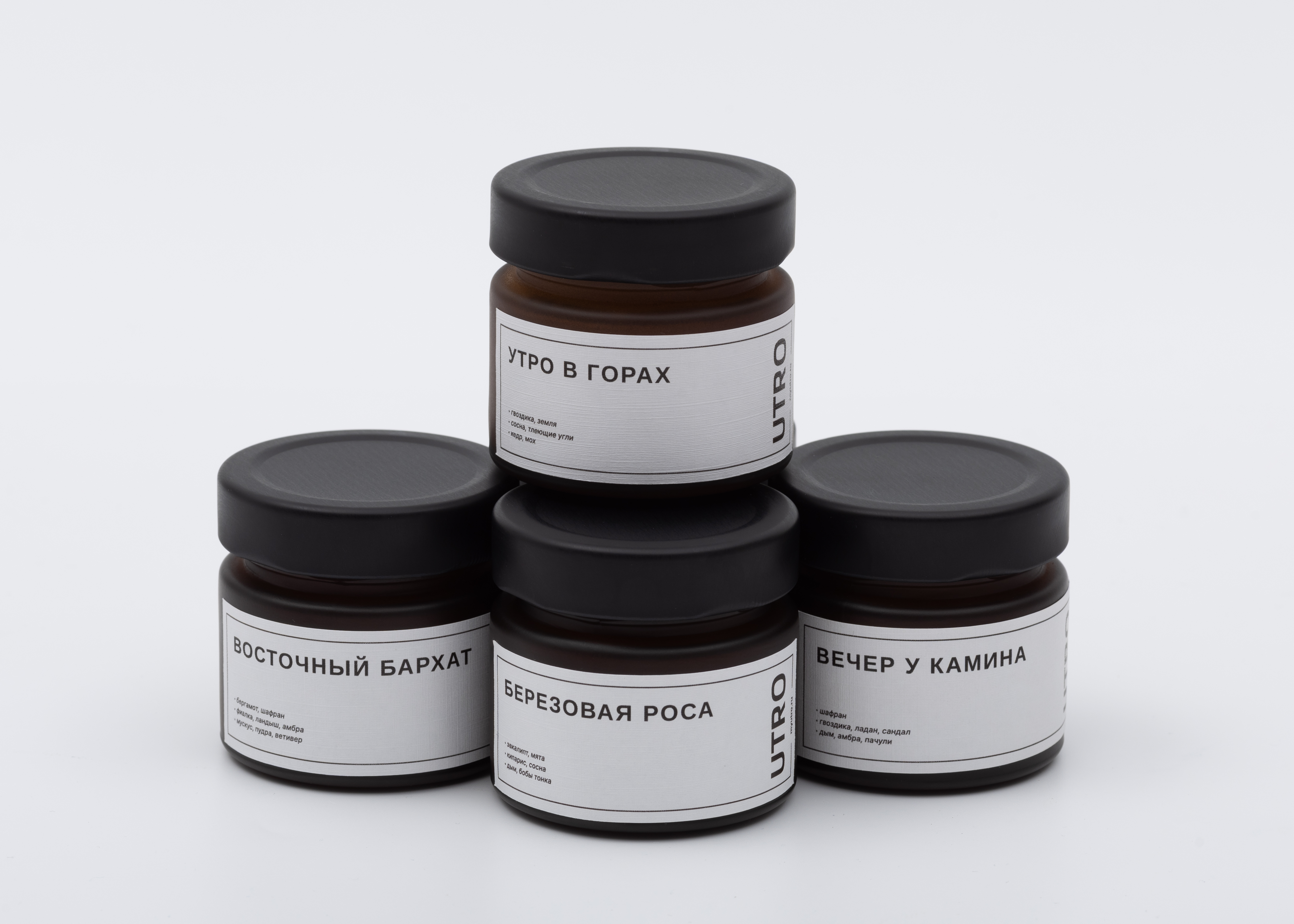 Ароматическая свеча, древесные ароматы. Фото 1.