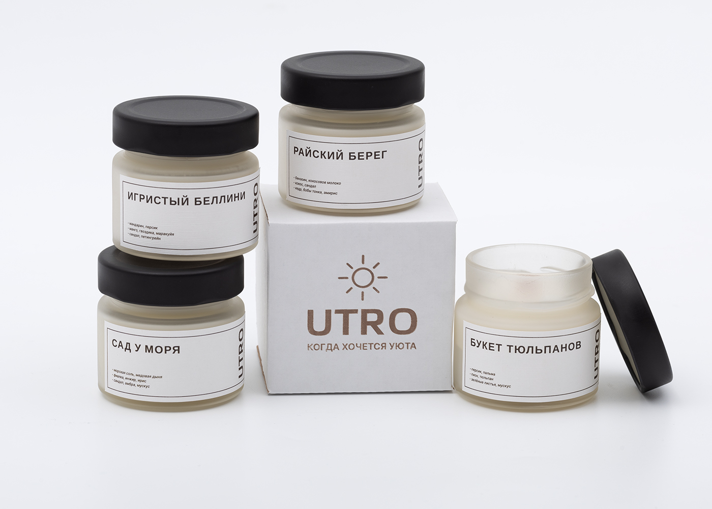 Ароматическая свеча, цветочные ароматы. Фото 10.